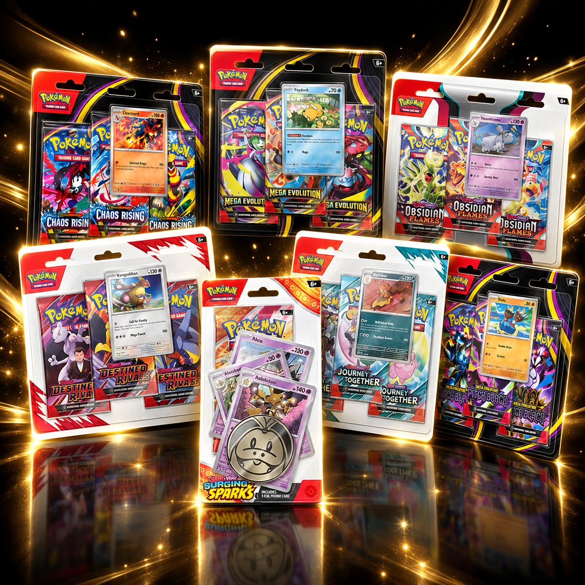 Pokémon TCG Blister Packs collection