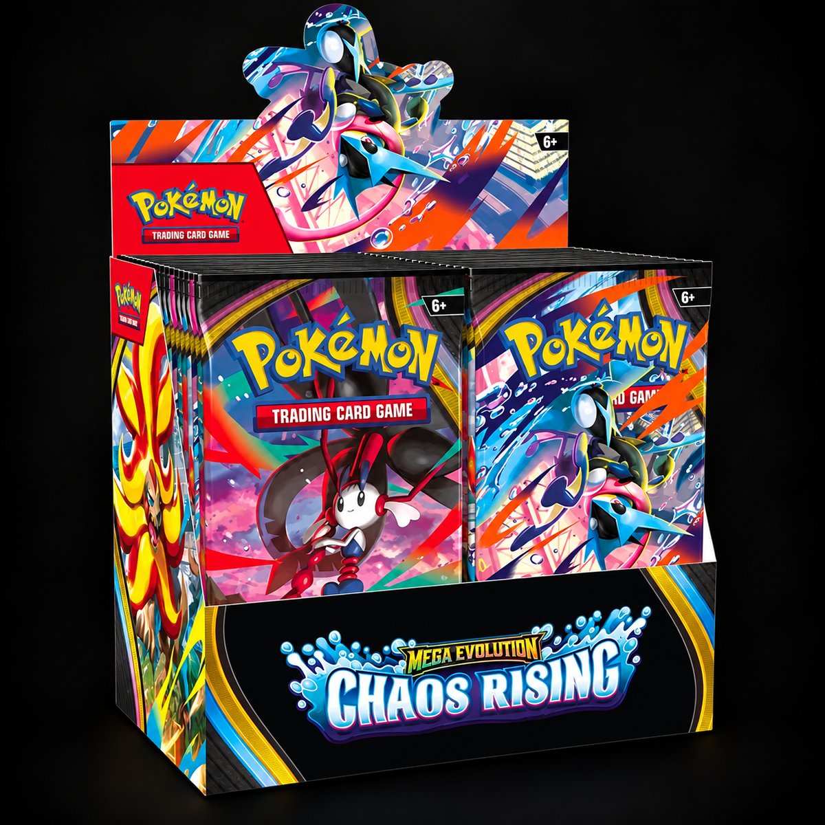 Pokémon TCG: Mega Evolution-Chaos Rising Booster Display Box (36 Packs)