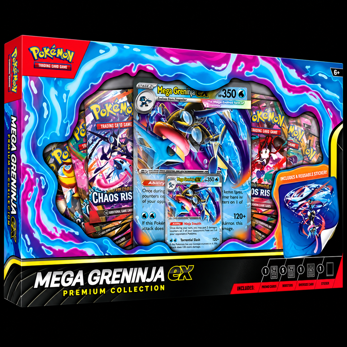 Pokémon TCG: Mega Greninja ex Premium Collection