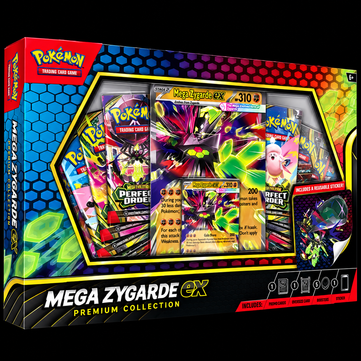 Pokémon TCG Mega Zygarde ex Premium Collection box
