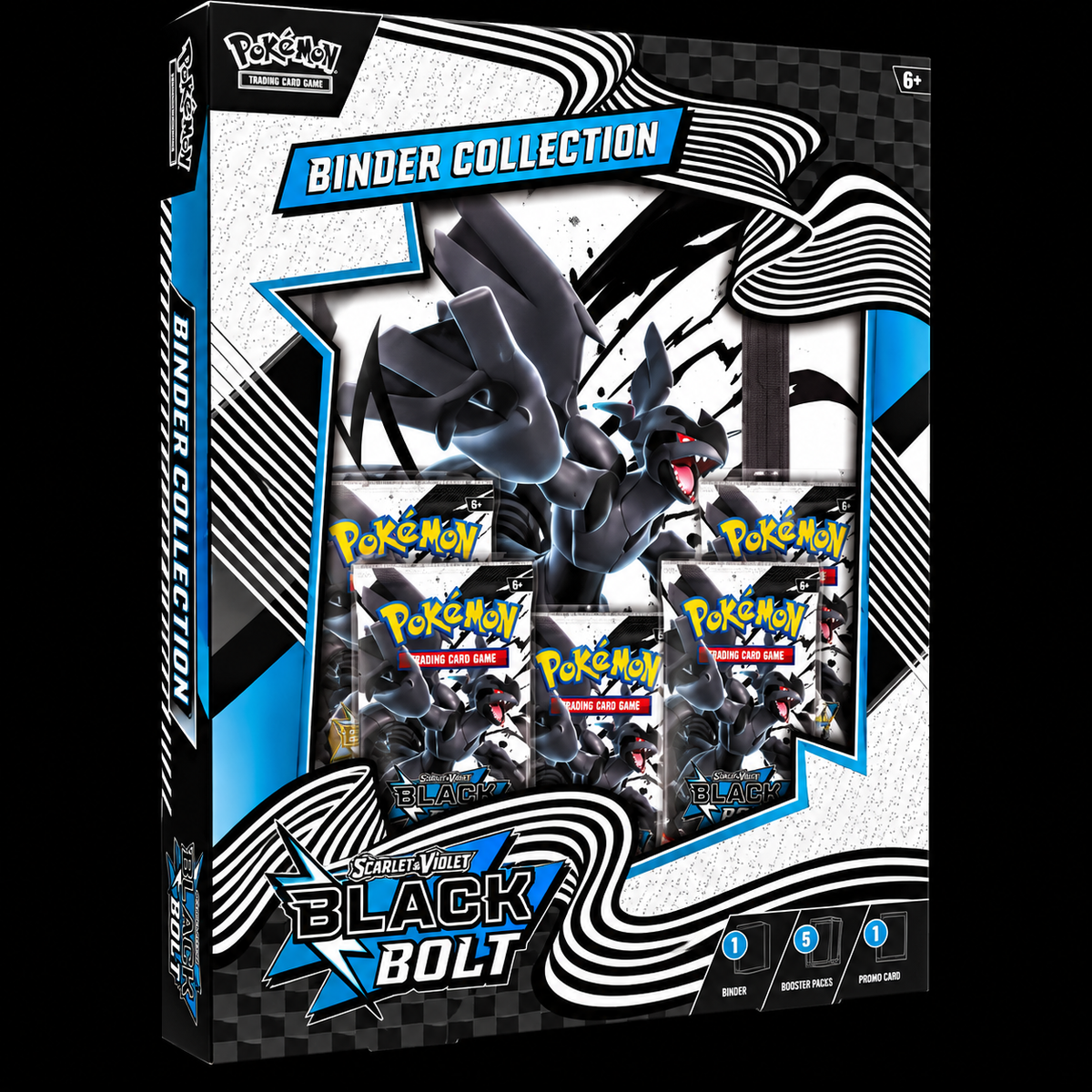Pokémon TCG Scarlet & Violet Black Bolt Binder Collection