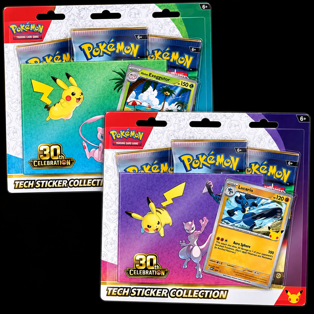 Pokémon TCG 30th Celebration Tech Sticker Collection
