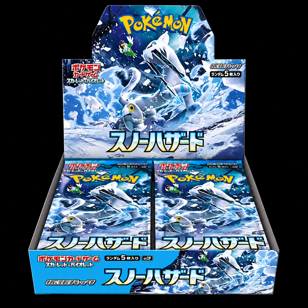 Snow Hazard Japanese Pokémon booster box